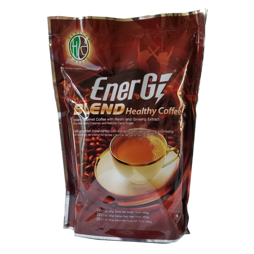 Energy Blend Healthy Coffee is a perfect mix of instant gourmet coffee. Reishi and Ginseng extracts specially blended with non-dairy creamer and natural cane sugar. Its delightful aroma and delicious flavor makes every cup a perfect coffee bevetage anytime. Malaysian Coffee, Southern California Coffee, Best Coffee, Coffee, Best Coffee Prices,